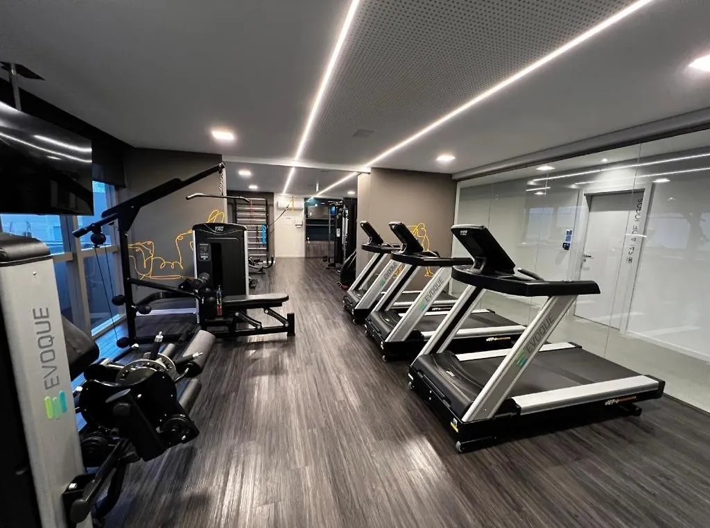 בלומנאו Ap Com Piscina No Rooftop, Academia, Wi-Fi, Cozinha Completa, Ar Condicionado E Garagem Privativa A 900M Da Vila Germanica ברזיל