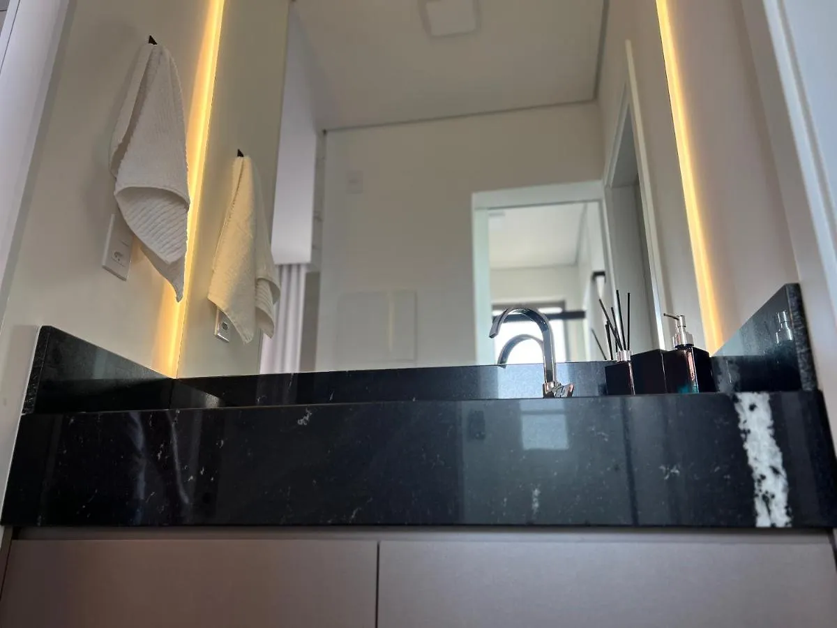 דירה בלומנאו Ap Com Piscina No Rooftop, Academia, Wi-Fi, Cozinha Completa, Ar Condicionado E Garagem Privativa A 900M Da Vila Germanica