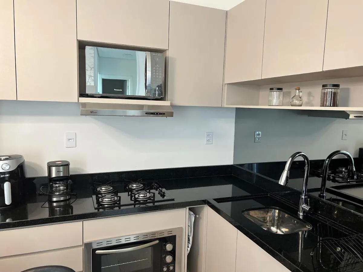 בלומנאו Ap Com Piscina No Rooftop, Academia, Wi-Fi, Cozinha Completa, Ar Condicionado E Garagem Privativa A 900M Da Vila Germanica דירה